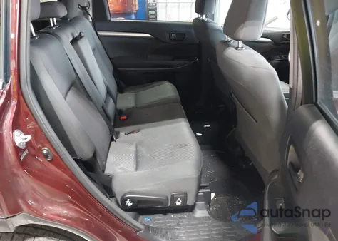 2014 Toyota Highlander Le V6 from USA, damaged, VIN 5TDZKRFH8ES004501